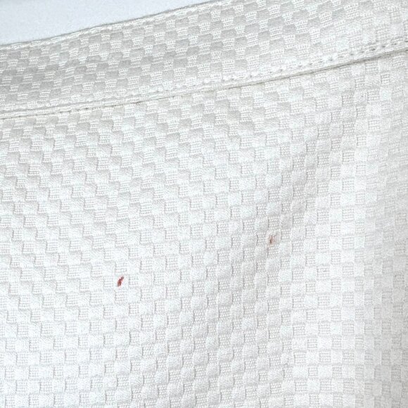 Women’s White & Blue Geometric Power Suit W/Jacket & 2 Skirts - Picture 16 of 16